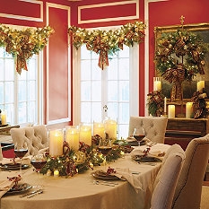 Santa - Frontgate dining room
